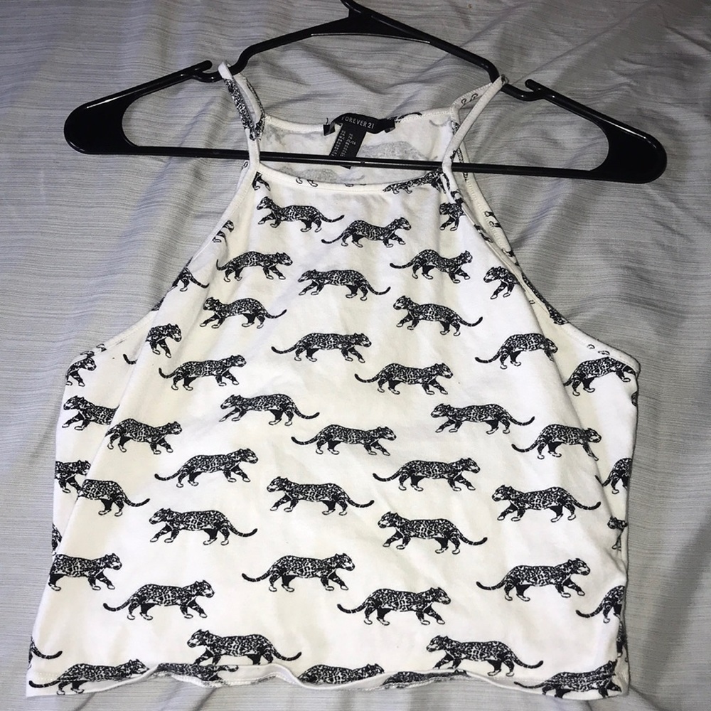Jaguars crop top from Forever 21